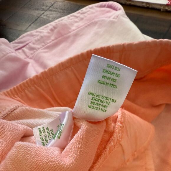 LILLY PULITZER COTTON SHORTS SIZE LG ( SHIRT IN SEPARATE LISTING) - Picture 8 of 9